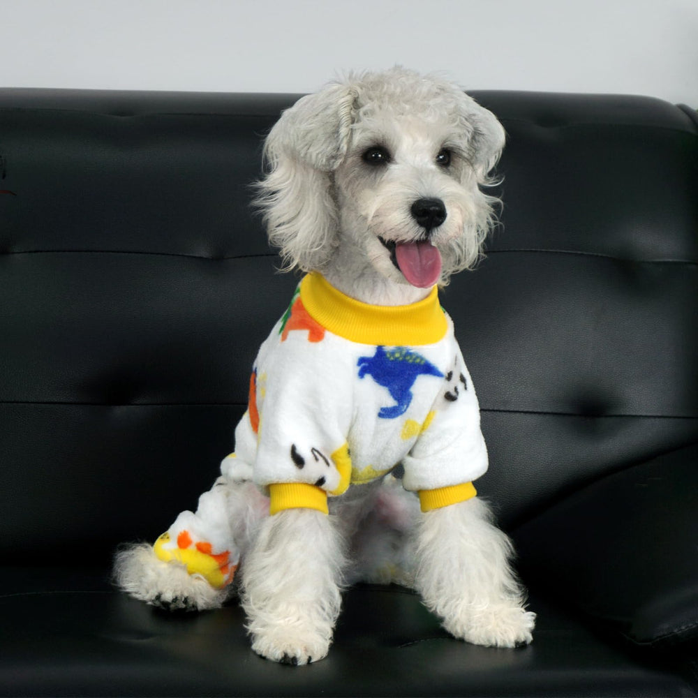 XPUDAC Pijamas para Perro, doble cara, textura de pelo suave para mayor abrigo.