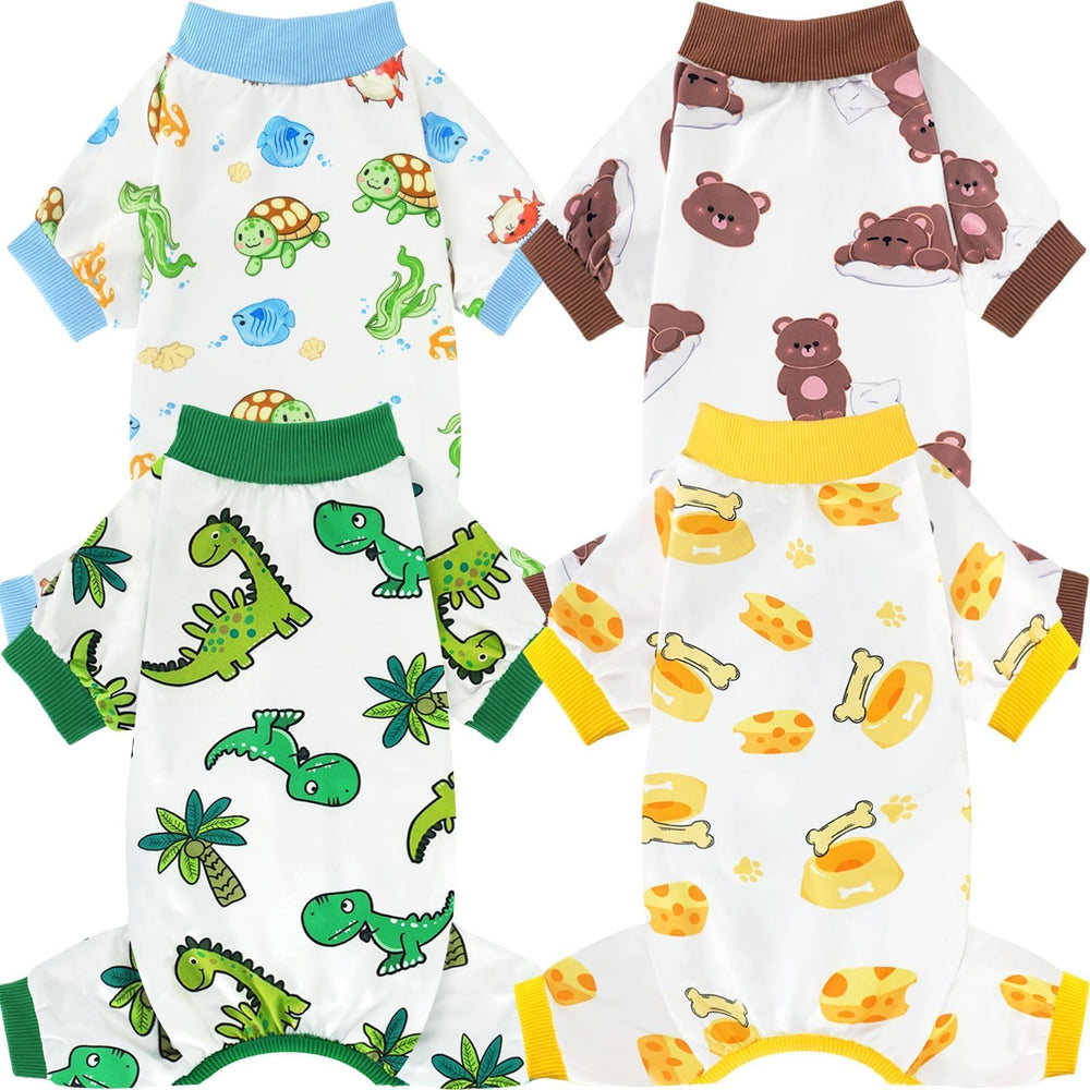 XPUDAC pijamas para perro pequeño, vista frontal, ideal para dormir cómodo