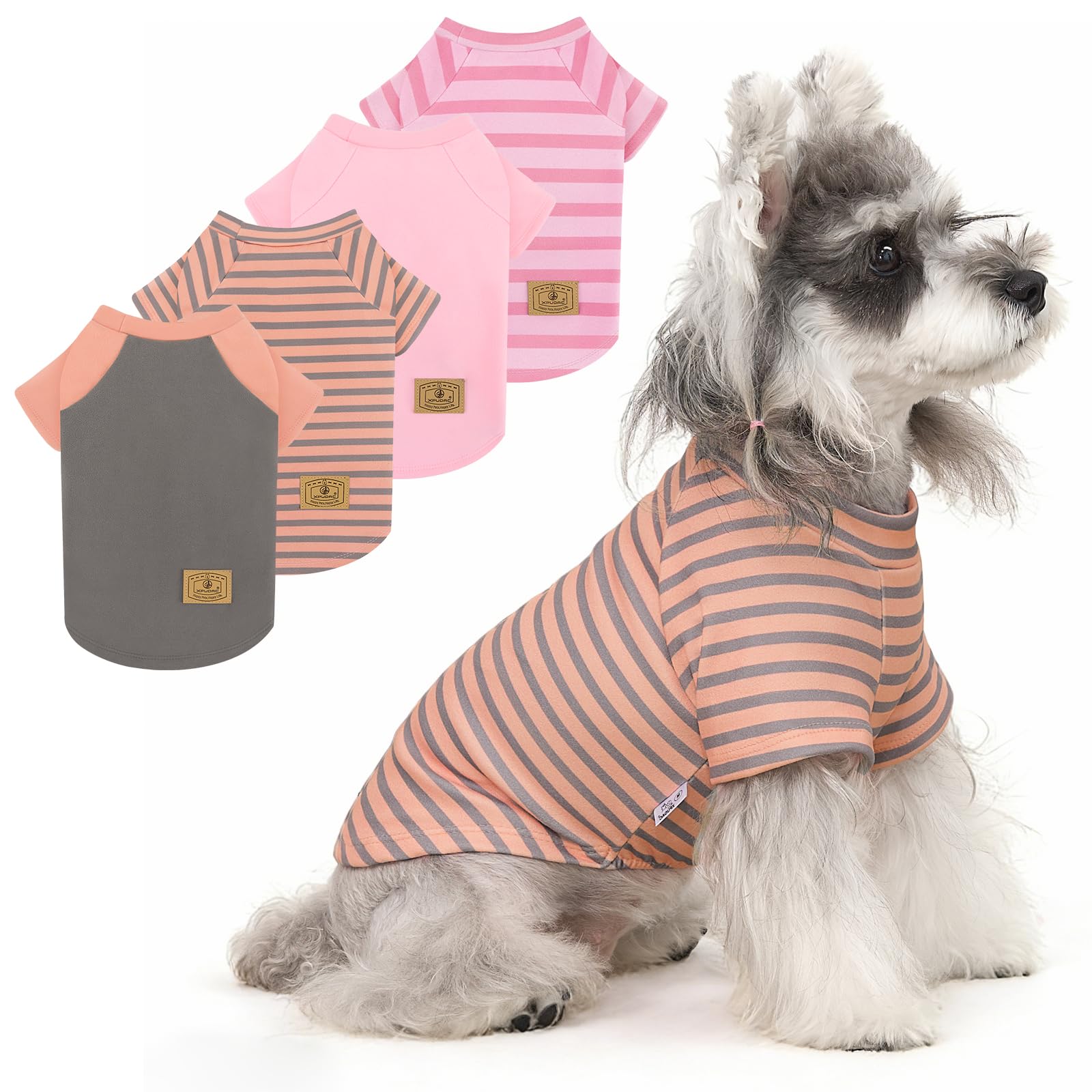 XPUDAC sudadera para perro, vista frontal, comodidad para paseos diarios.