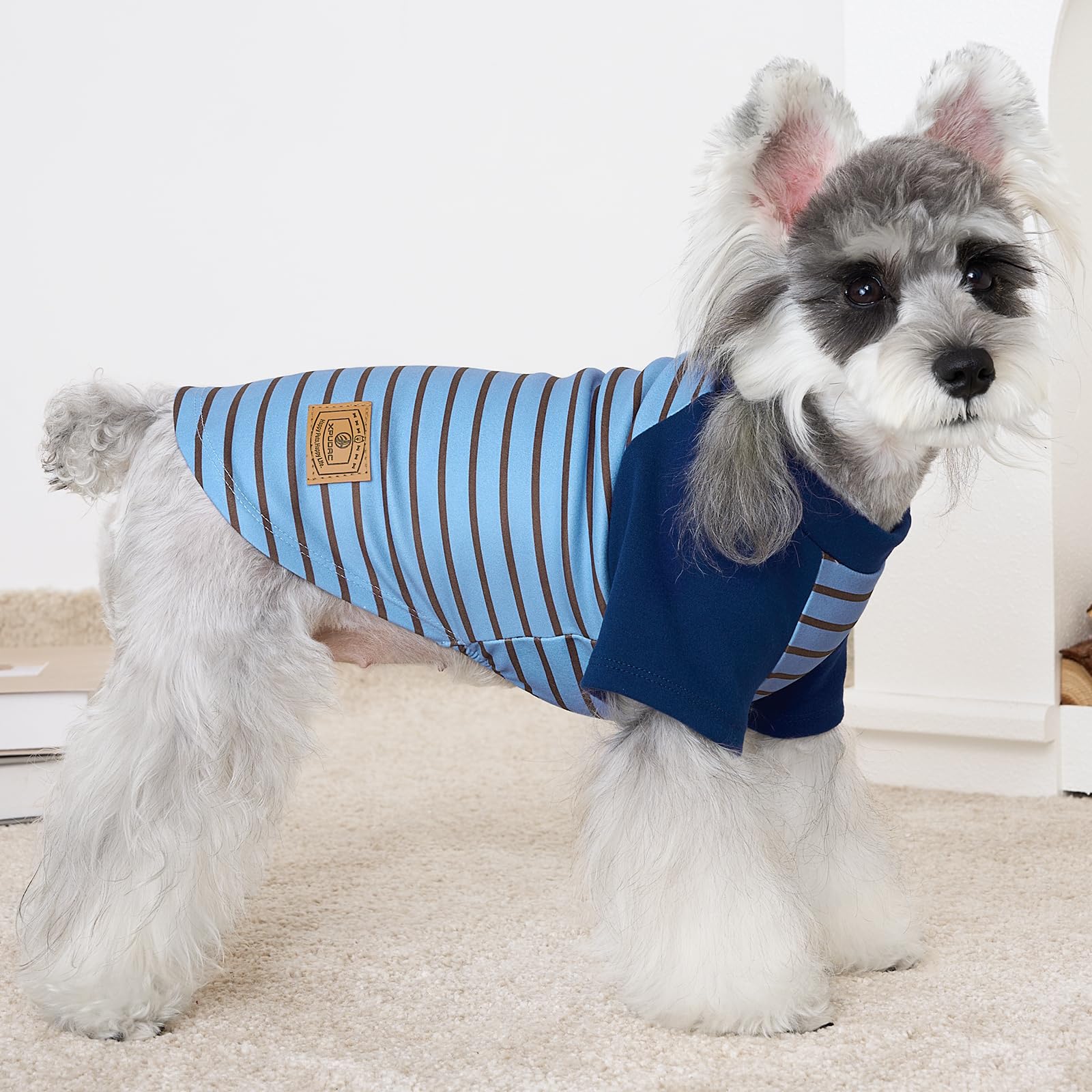 XPUDAC sudadera para perro con material suave y elástico para mayor comodidad.