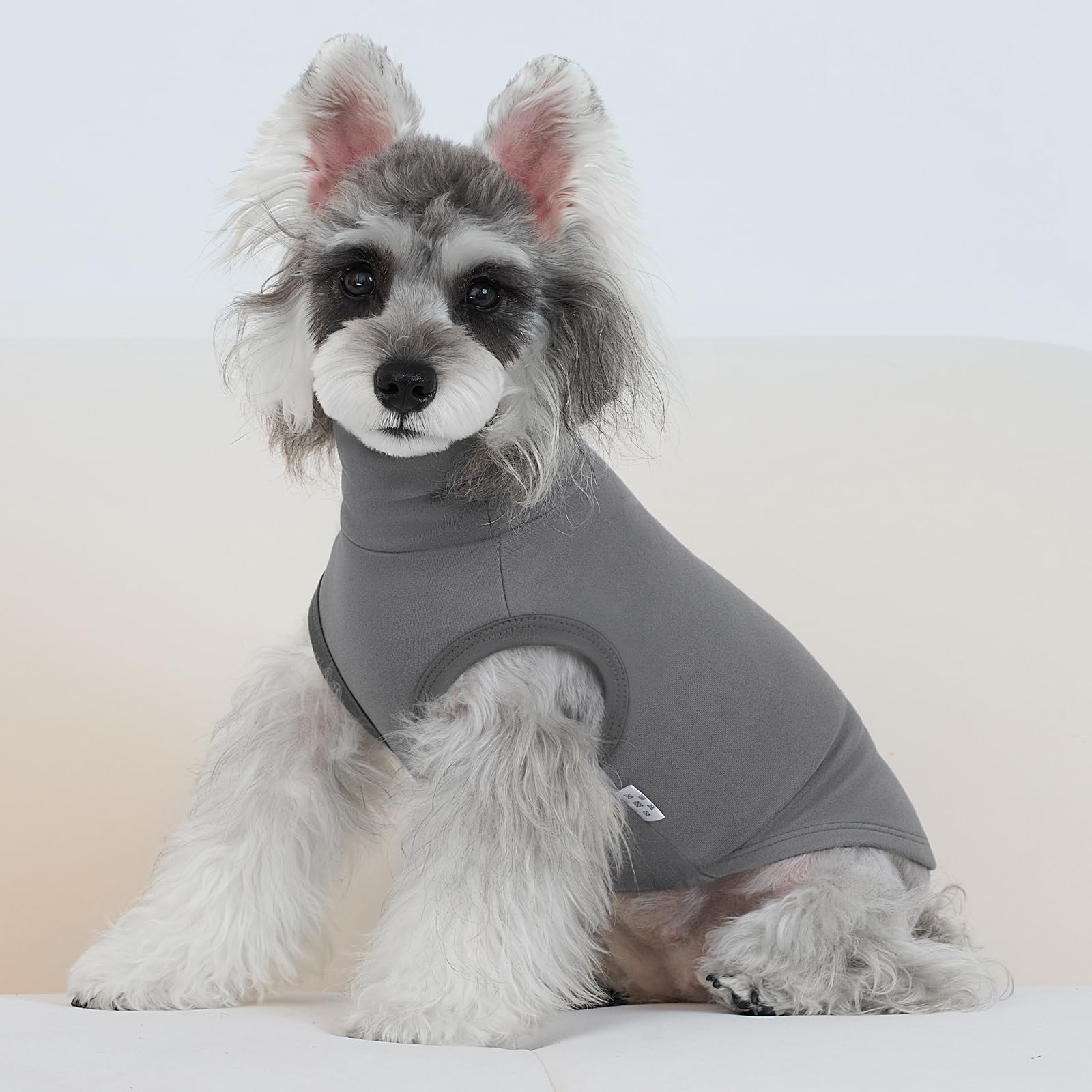 XPUDAC suéter sin mangas para perros, fácil de poner.