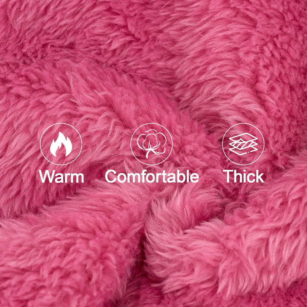 XPUDAC suéter para perro, vista frontal en rosa neón, mantiene el calor en paseos.