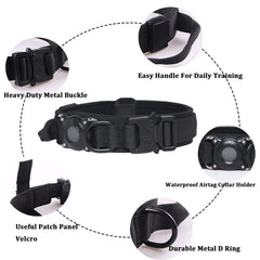 Soporte impermeable para AirTag en el collar Xqpetlihai.