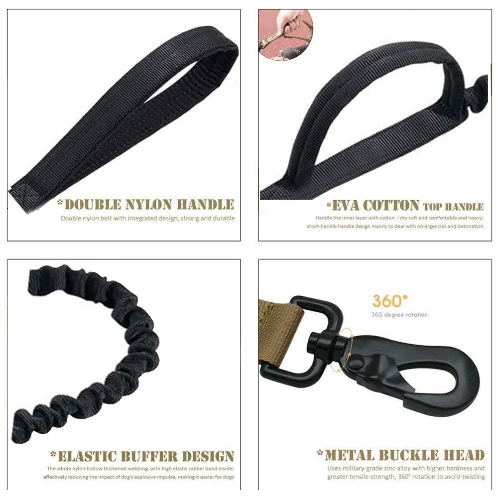 Xqpetlihai collar-tactico-ajuste-rapido facilita cambiar talla con seguridad.