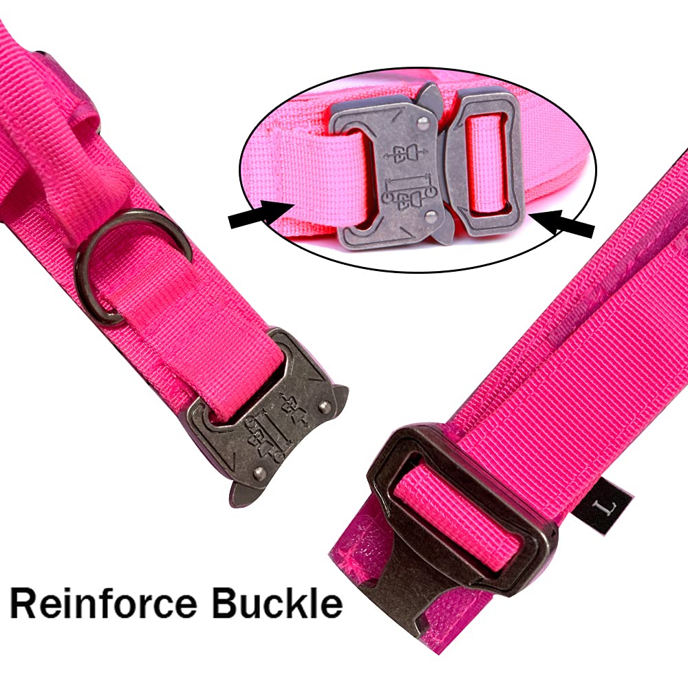 Collar táctico de Xqpetlihai con cierre doble para mayor seguridad