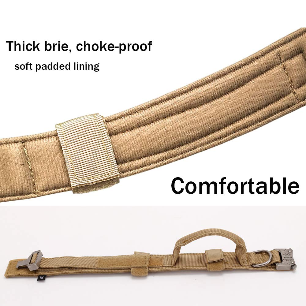 Xqpetlihai collar táctico ajustable, cómodo para sesiones largas