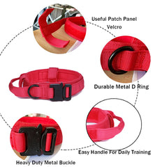 Xqpetlihai collar táctico con hebilla de metal de alta durabilidad.