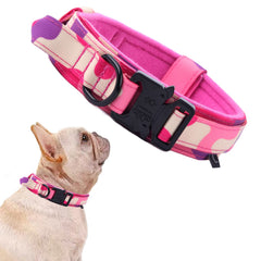 Xqpetlihai collar táctico en nylon 1000D para uso diario resistente.