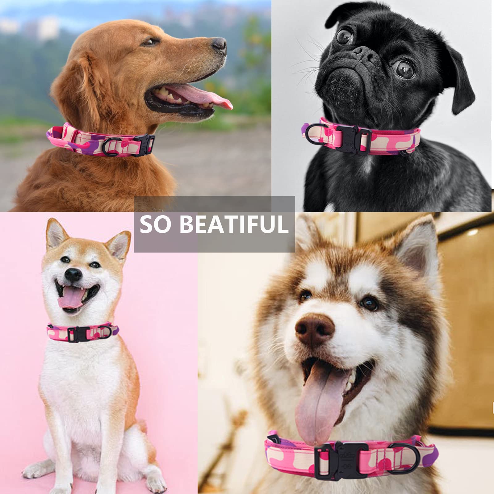 Xqpetlihai collar disponible en tres tallas para ajuste preciso