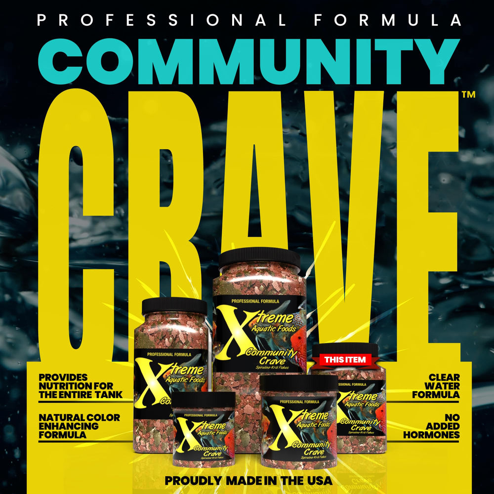 Xtreme Community Crave Flake: claridad de agua gracias a copos que no ensucian