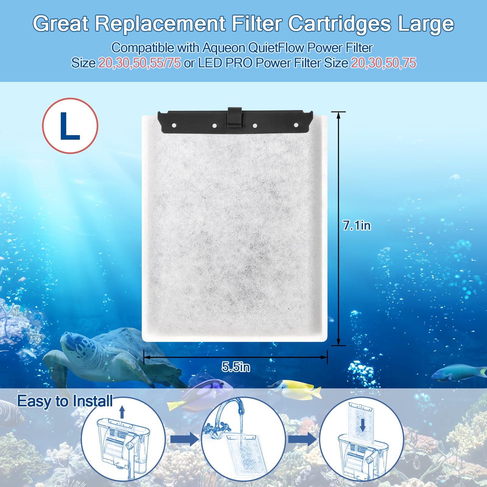 Xuanda filtro con carbón activo y zeolita para eliminar impurezas.