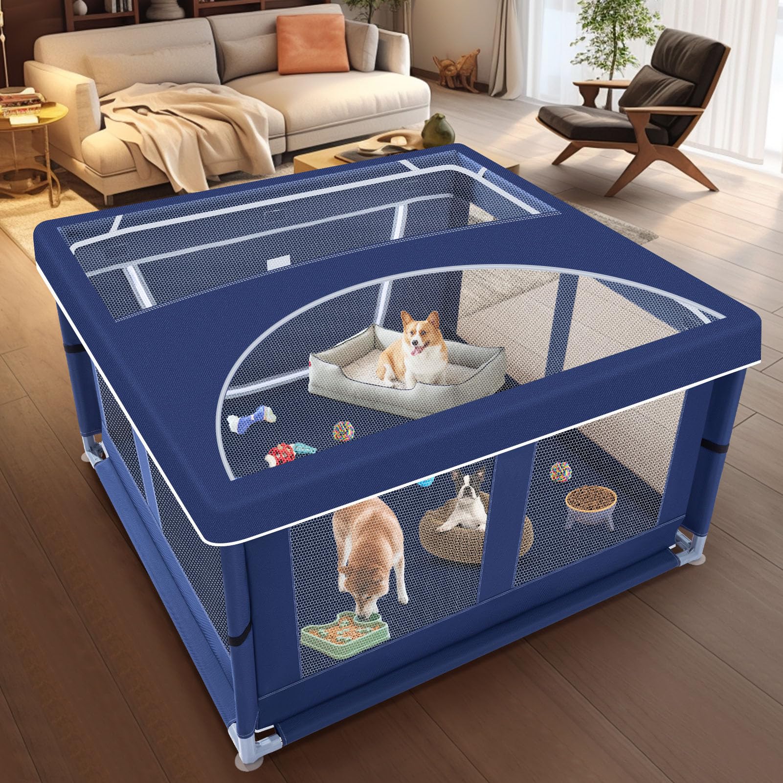 XVISHX tela-oxford-600D impermeable y malla de alta resistencia.