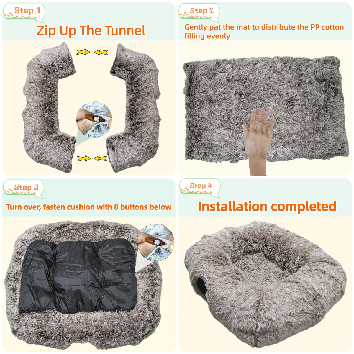 XxingSheep XL túnel plegable y ligero para transportar