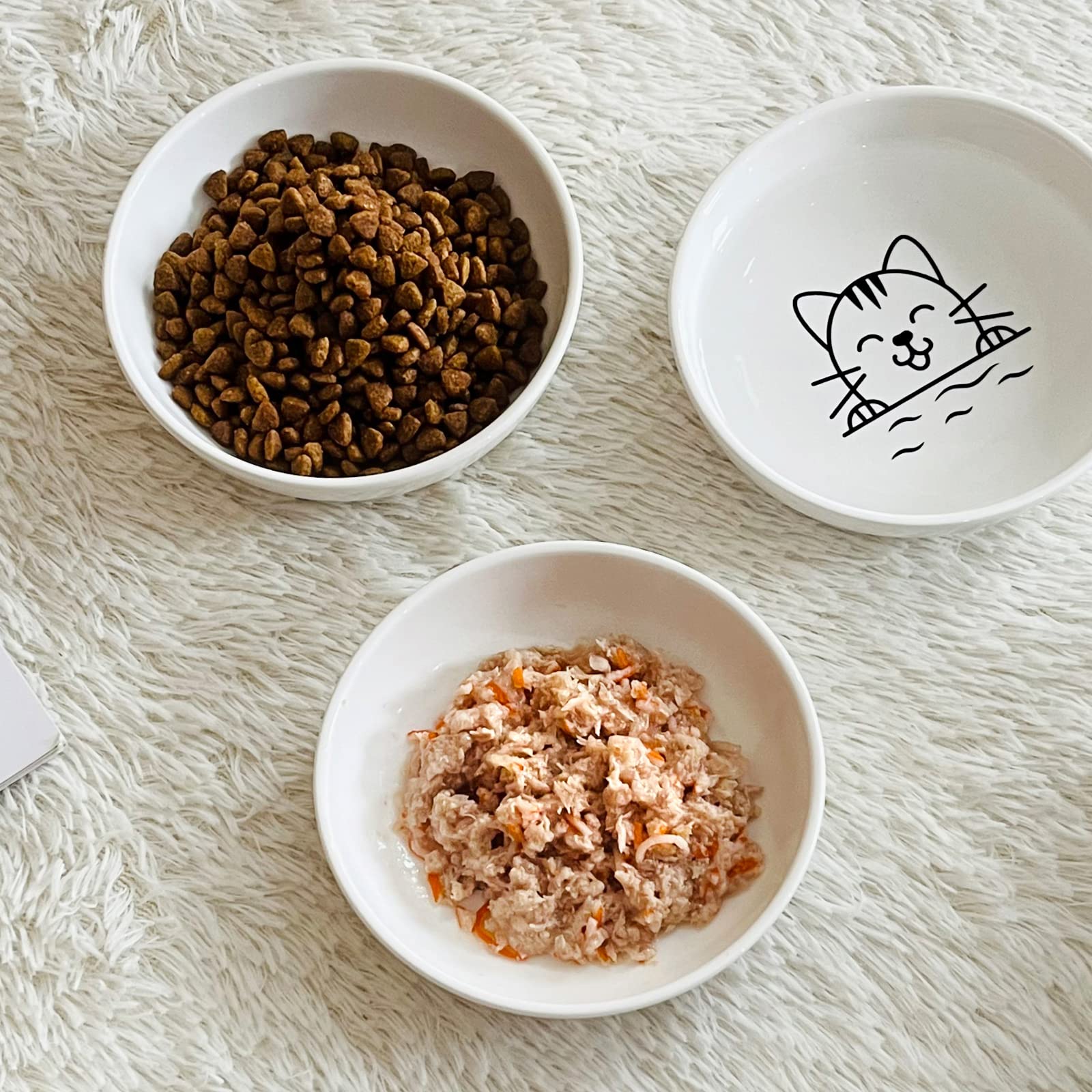 Ideal para varias mascotas y gatitos, tazones Y YHY.
