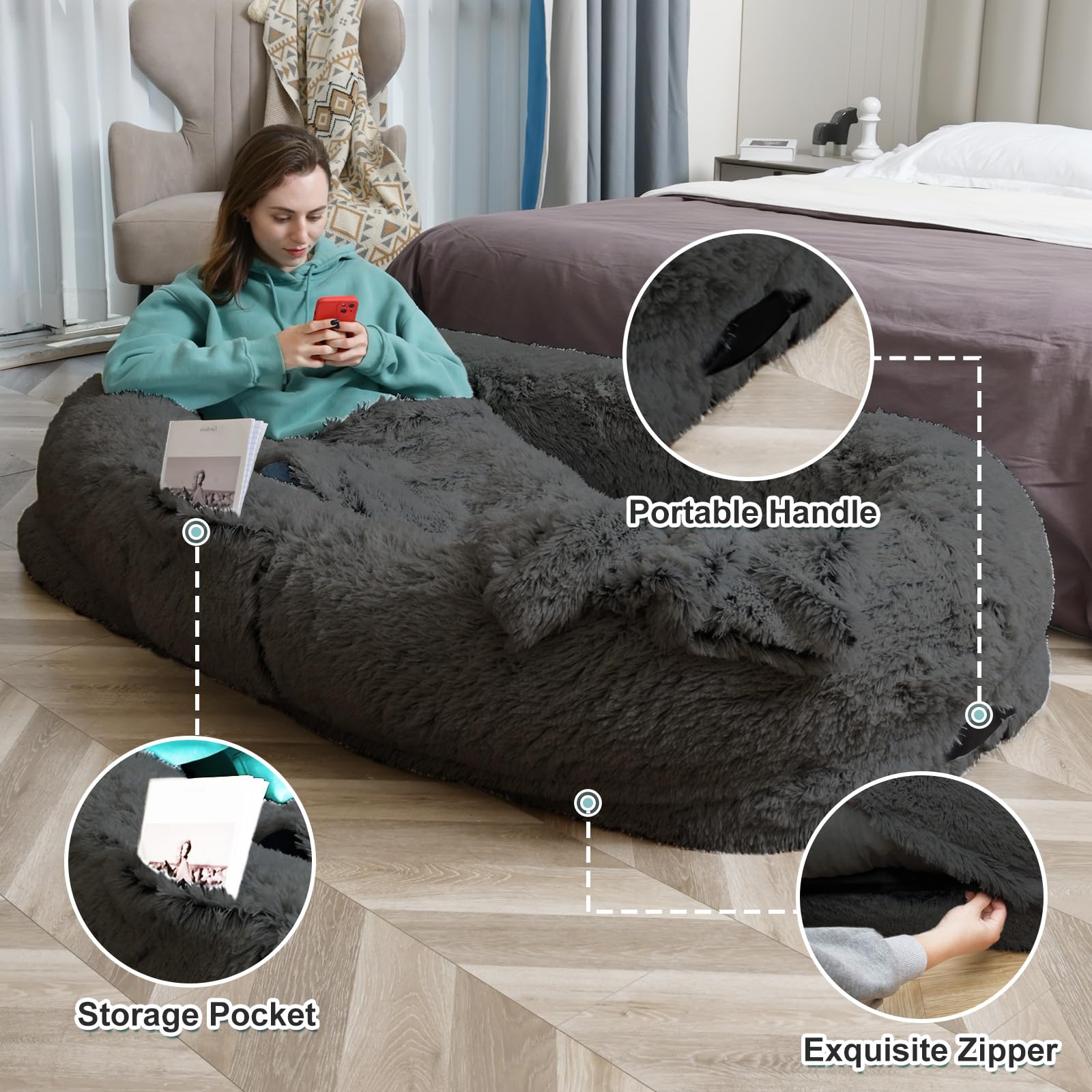 yaem almohada abultada para mayor comodidad durante descansos