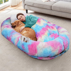 Yaem cama humana para perros 71x45x12, ideal para descansar junto a tu mascota.