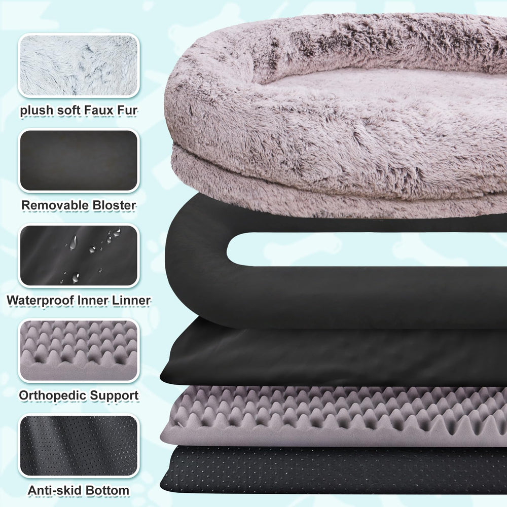 YAEM cama: Bolsillo lateral y asas para facilitar mover objetos pequeños