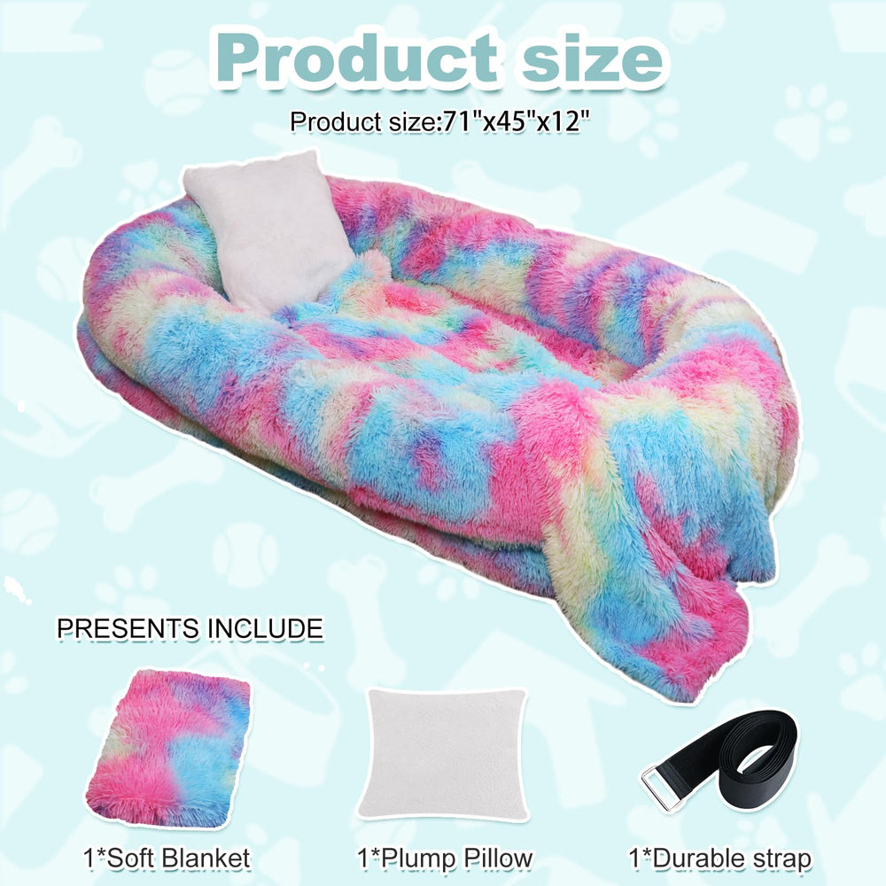 Yaem funda de pelo sintético lavable para una superficie suave y limpia tras uso.
