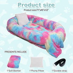 Yaem funda de pelo sintético lavable para una superficie suave y limpia tras uso.