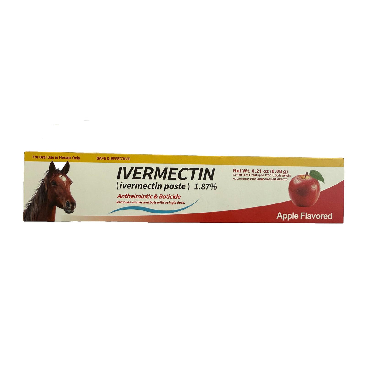 Pasta YAGU para caballo: facilita administración rápida y precisa