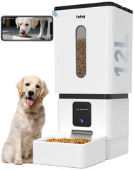 Yakry dispensador de alimento para perros con camara: supervisión en tiempo real