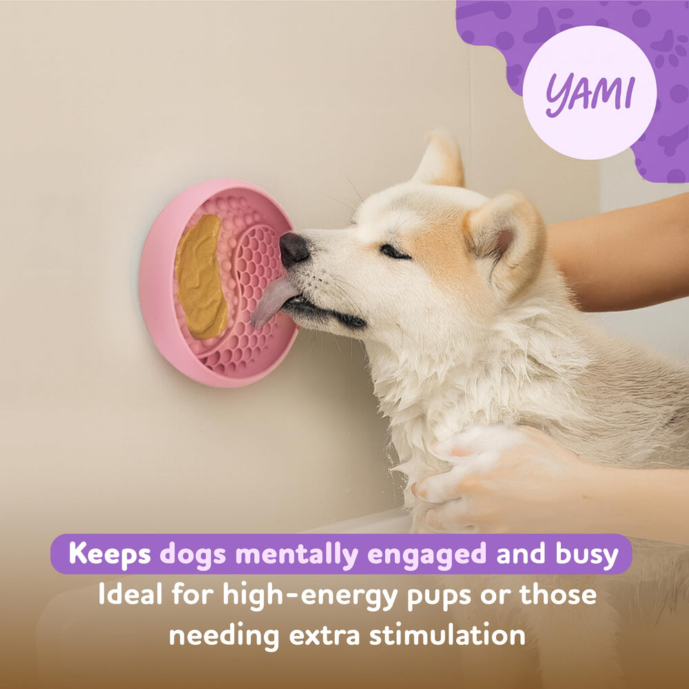 Tapete lamer YAMI congelable para mantener ocupada a la mascota