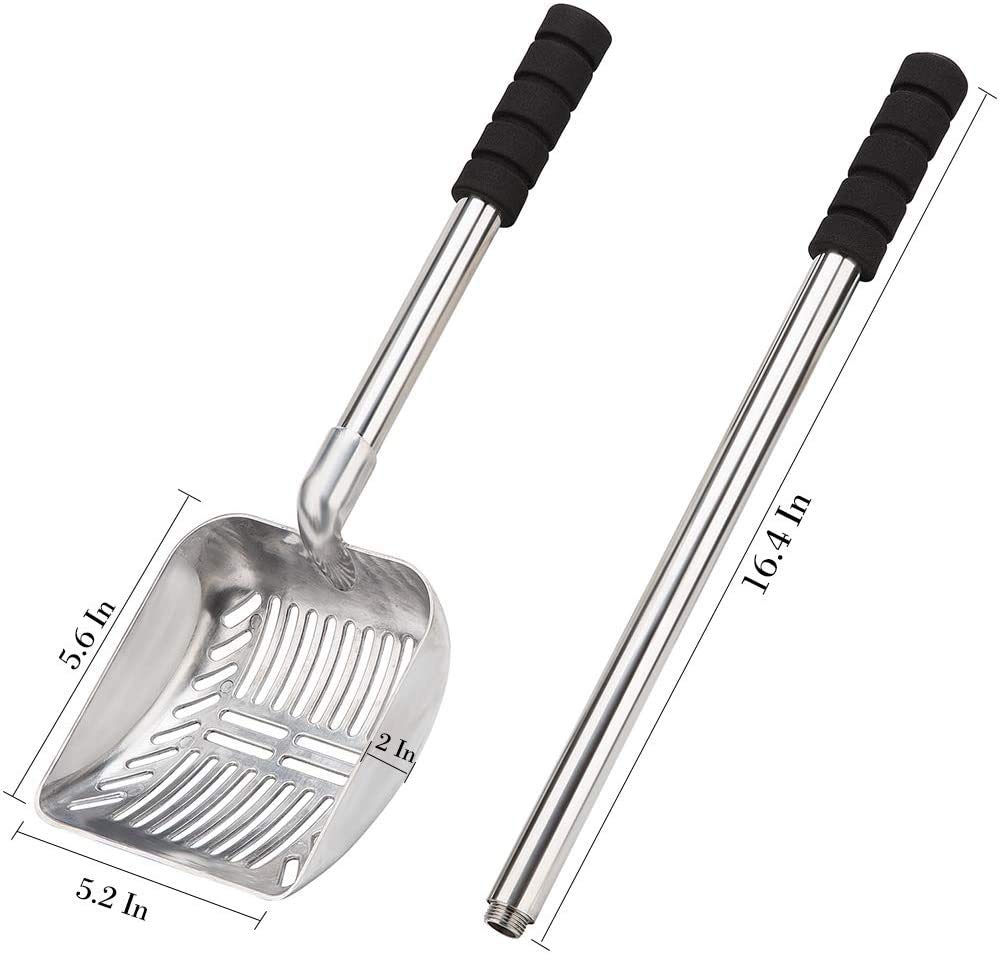Yangbaga mango desmontable ofrece longitud ajustable para cajas con tapa sin quitarlas.