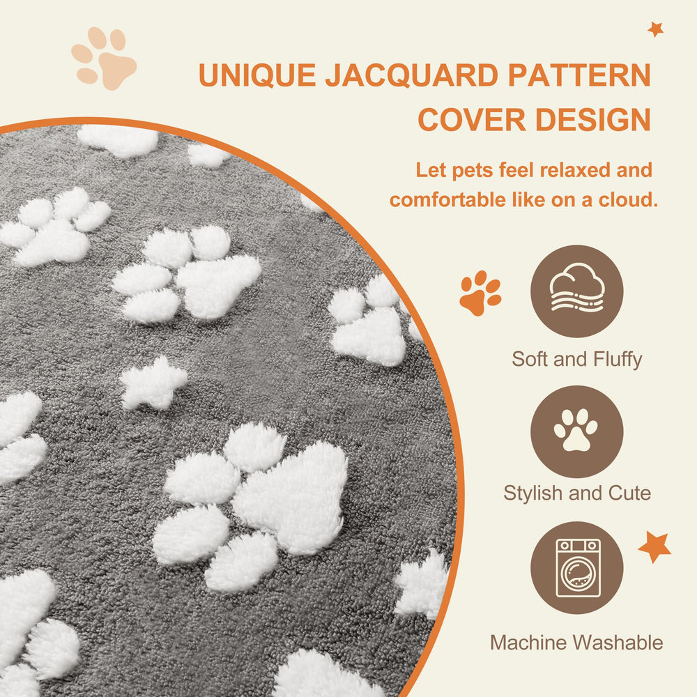 Cama Yaning para perros grandes, apta para jaula o kennel.
