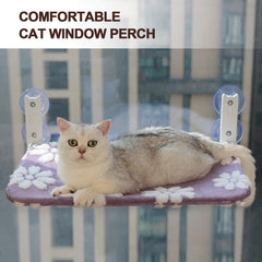 Yaning cama ventana gato plegable, ahorro de espacio y uso rápido.