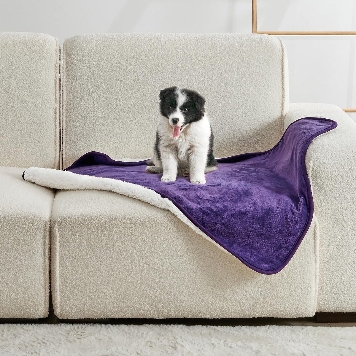 Manta impermeable Yaning para cama y sofá protege frente a derrames de mascotas.