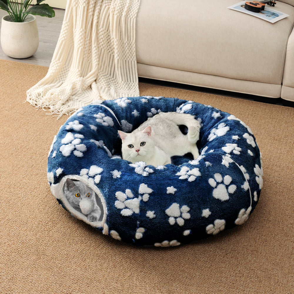 Yaning tunel-gato-estilo-moderno añade decorativo y cómodo para tu hogar.