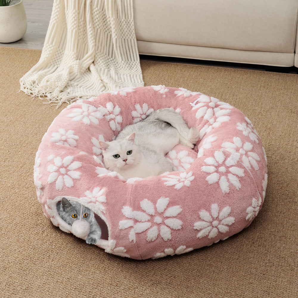 Yaning tunel gatos formas flexibles, perfecto para juegos variados