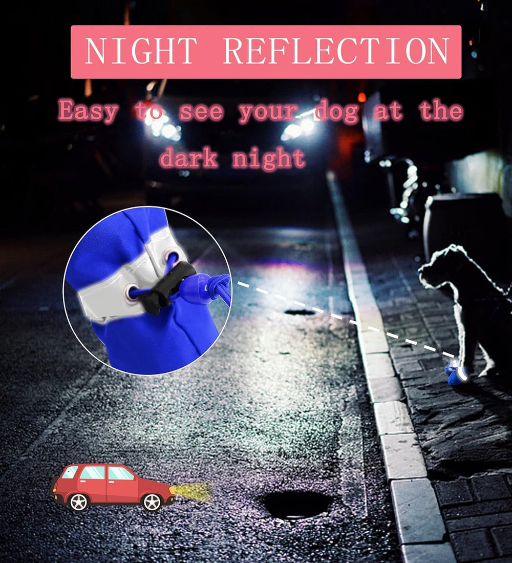 Botas YAODHAOD con reflectores 360 para paseos nocturnos seguros