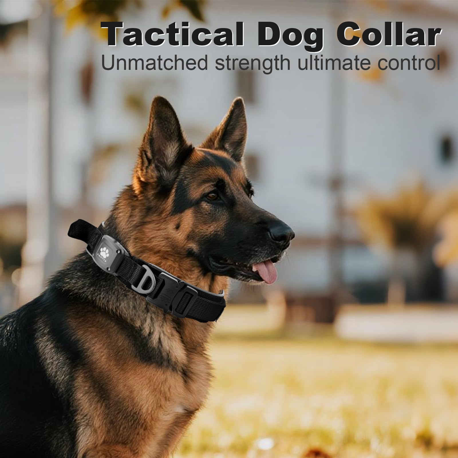 Yaotya collar AirTag holder, integración rápida y práctica para AirTag.