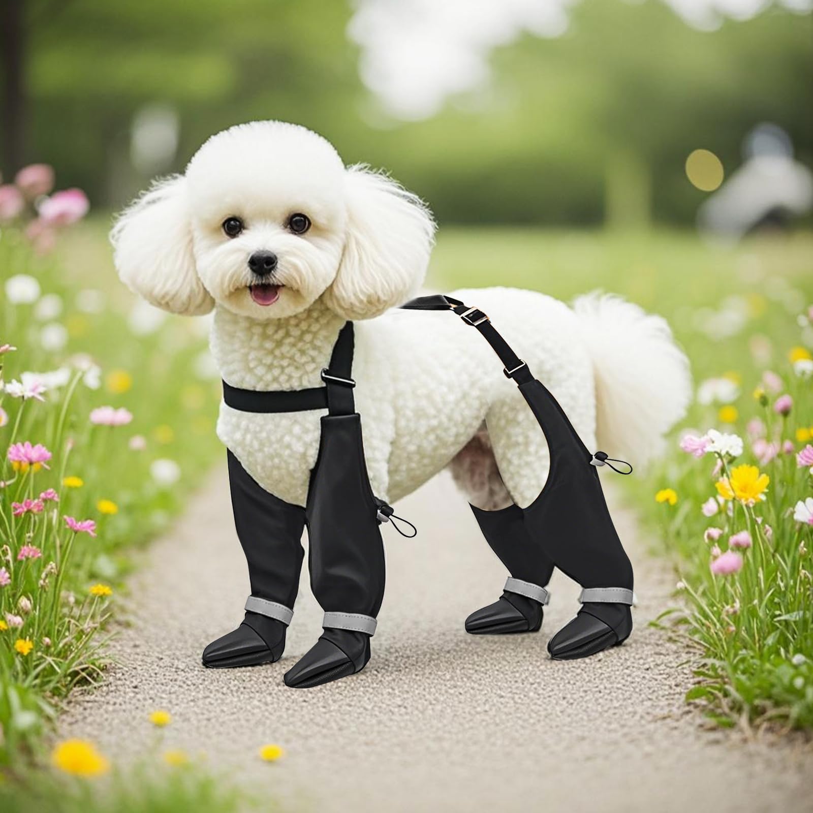 YAQUHO Botas Suspensor Ajuste Elástico: ajuste cómodo para patas de diferentes tamaños