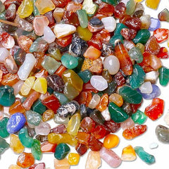 YATOJUZI: grava de ágata colorida para acuario y decoración.