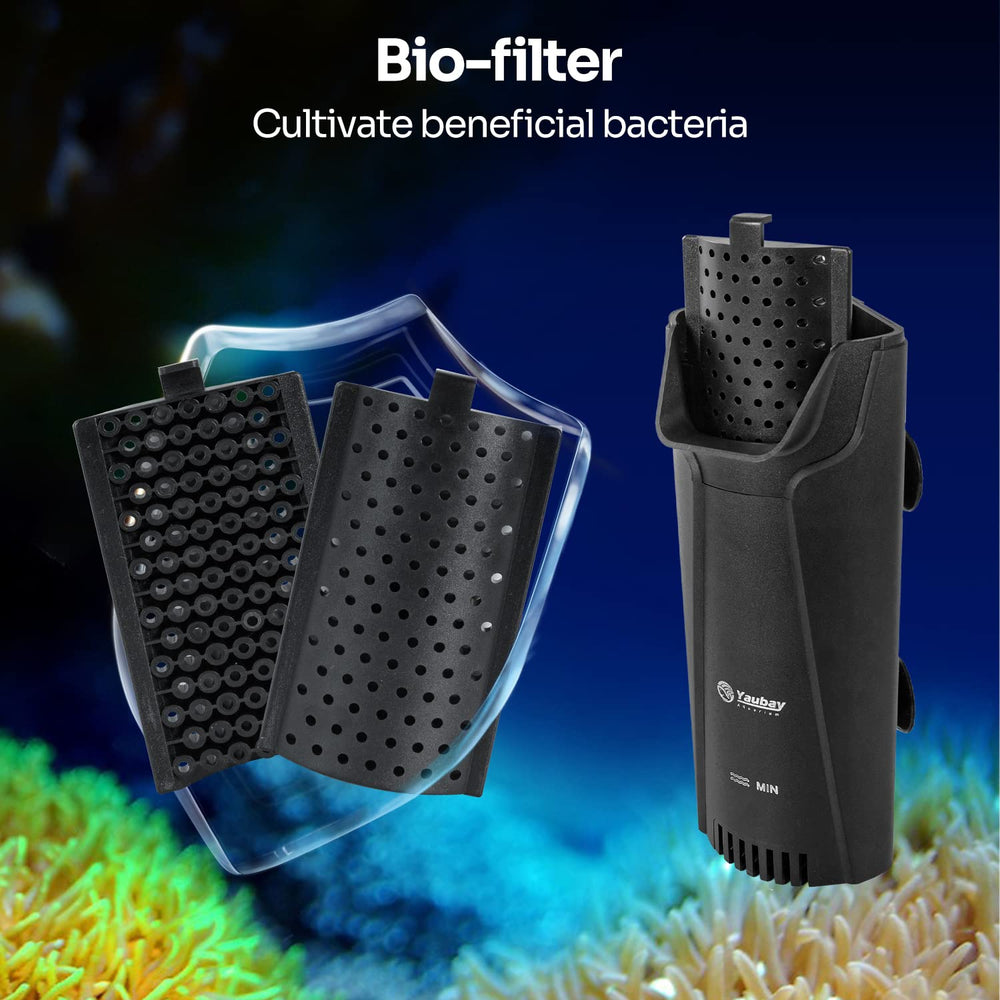 Yaubay placa de biofiltración integrada para entornos naturales de acuario