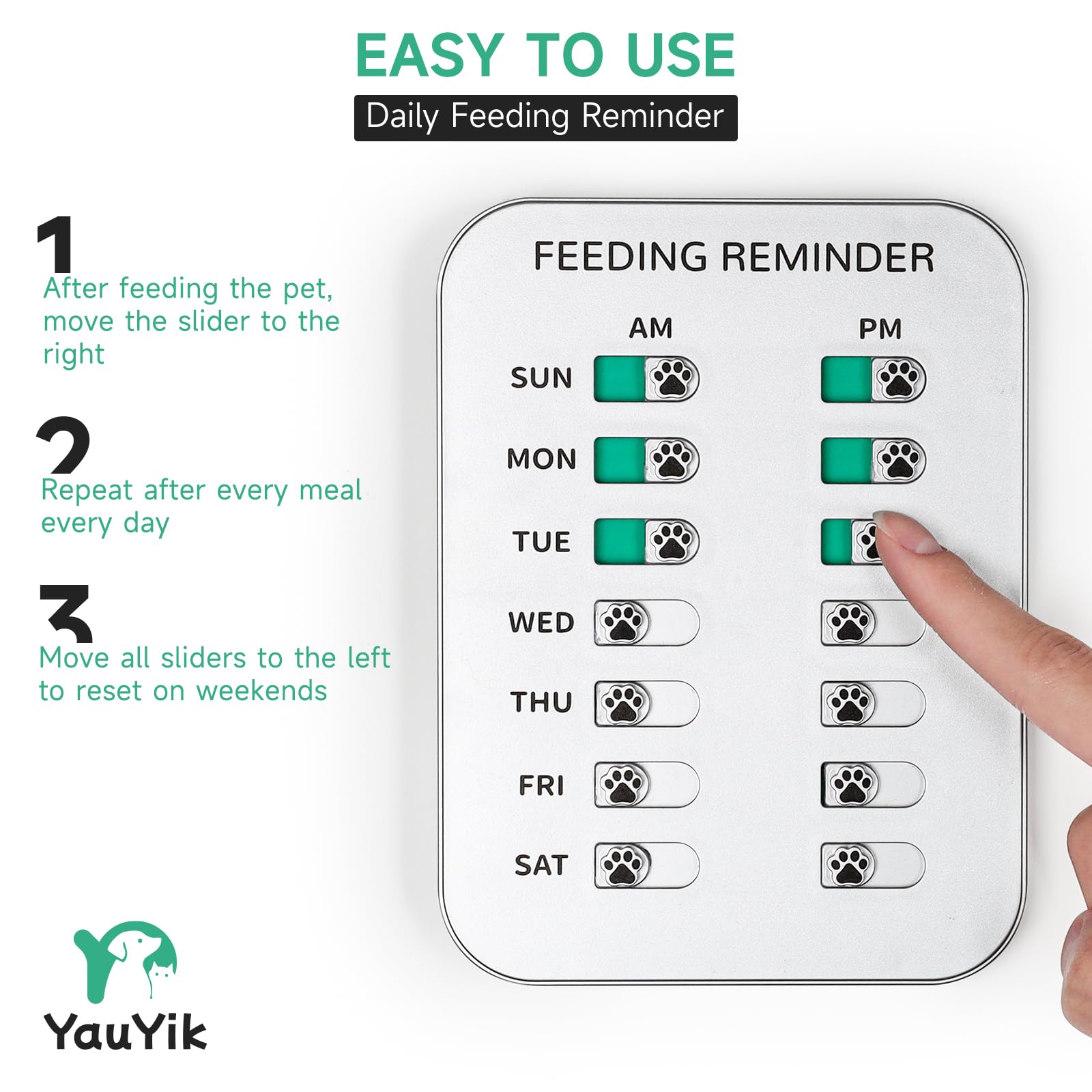 YAUYIK diseño moderno y sobrio, se integra con la decoracion del hogar