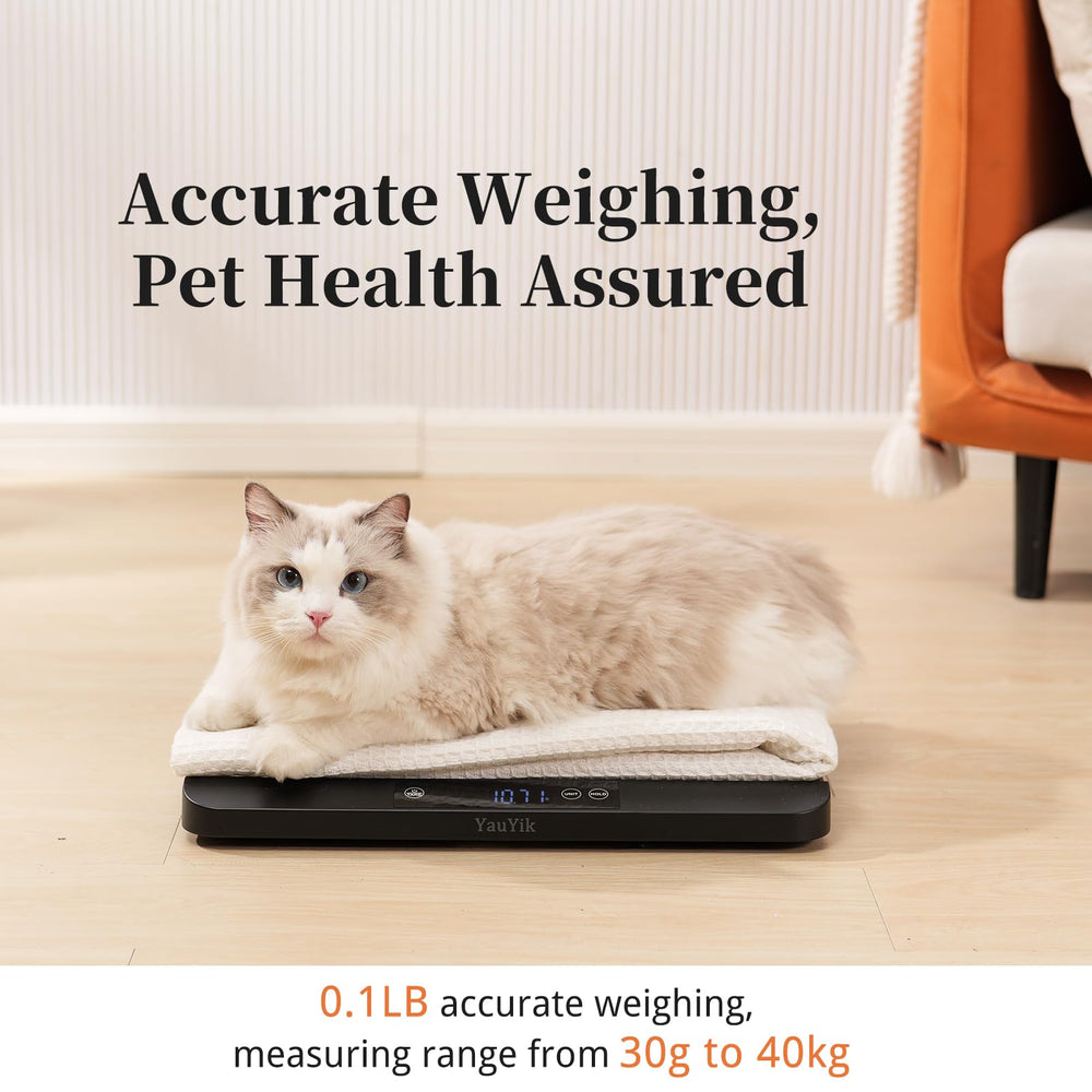 YauYik peso digital para cachorros-gatitos: medición confiable