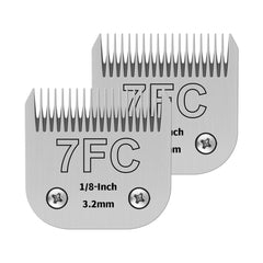 Cuchilla Yaziyir 7FC para perros, corte de 3,2 mm.