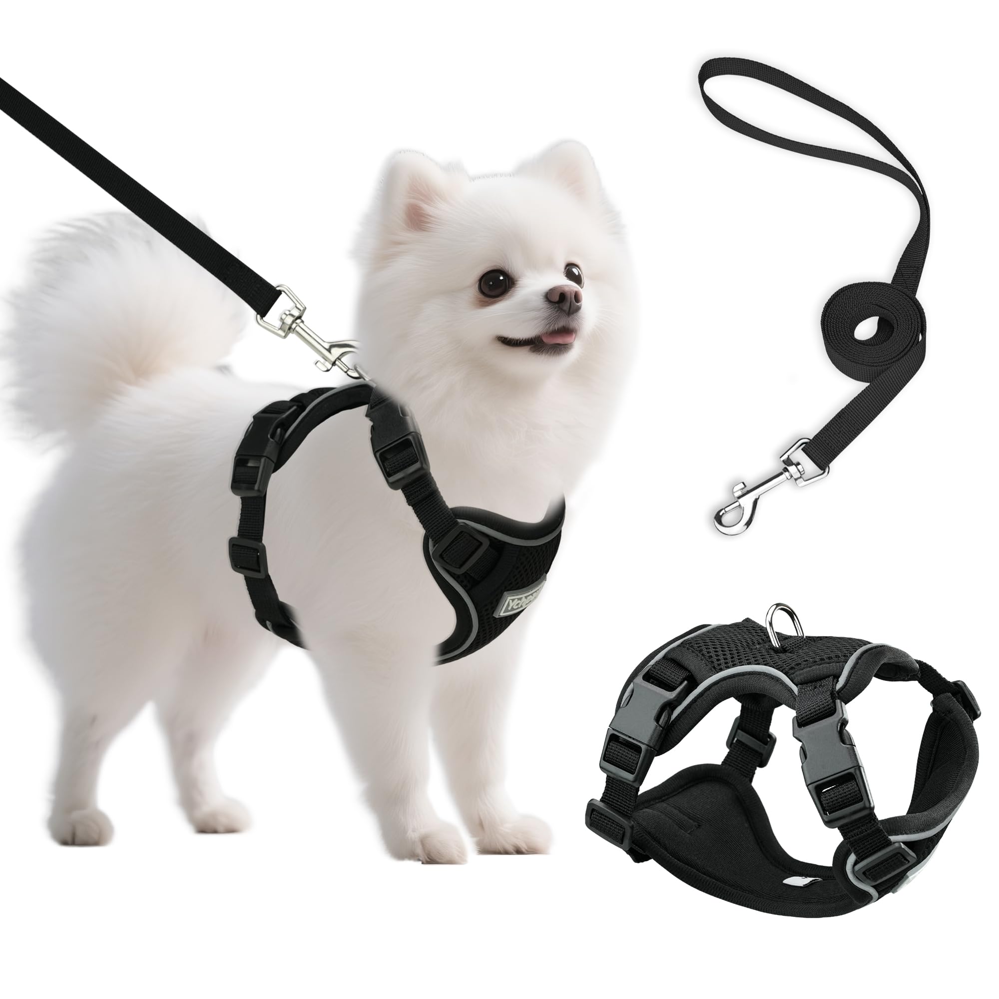 Arnés Ychpaw para perro pequeño talla S con ajuste cómodo para paseos