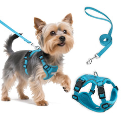 Arnés Ychpaw para perro pequeño, reflectivo y tejido aireado para paseos seguros.