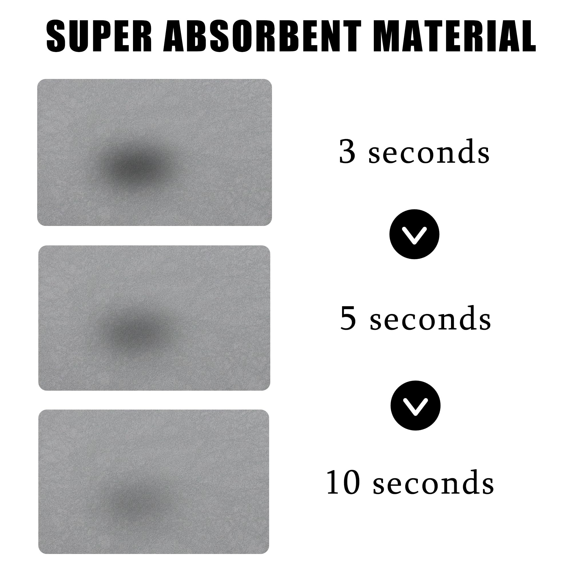 YCT tapete fácil de limpiar y enrollable para guardar