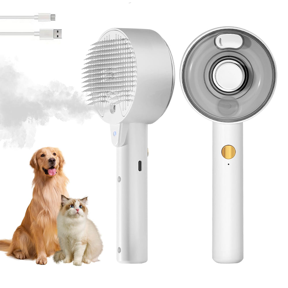 Yeahgo cepillo vapor para gatos: limpieza suave y reducción de pelo suelto