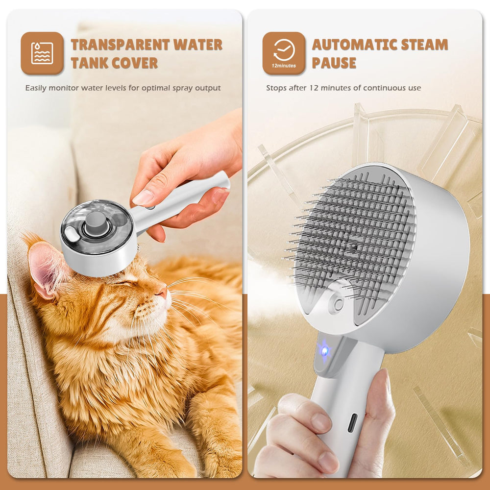 YeahGo Cepillo para gatos mantiene el pelaje suave y limpio tras cada uso.