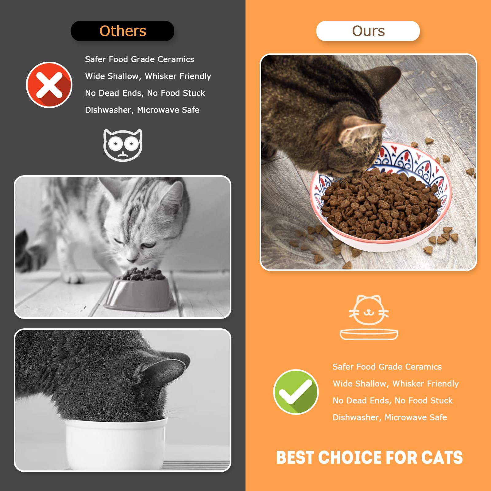 Regalo ideal Yeahgo para amantes de gatos, presentación bonita.