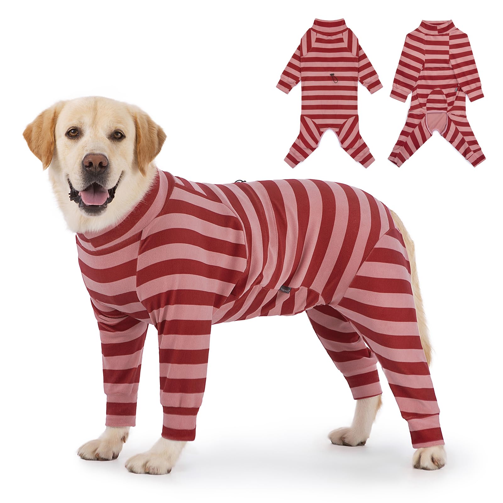 Abrigo Yeapeeto para perro con forro polar ligero, calor y confort.