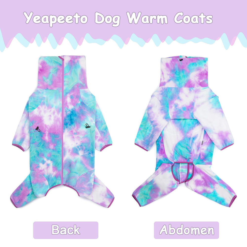 Yeapeeto detalle forro polar, mantiene a tu perro cómodo y cálido al salir.
