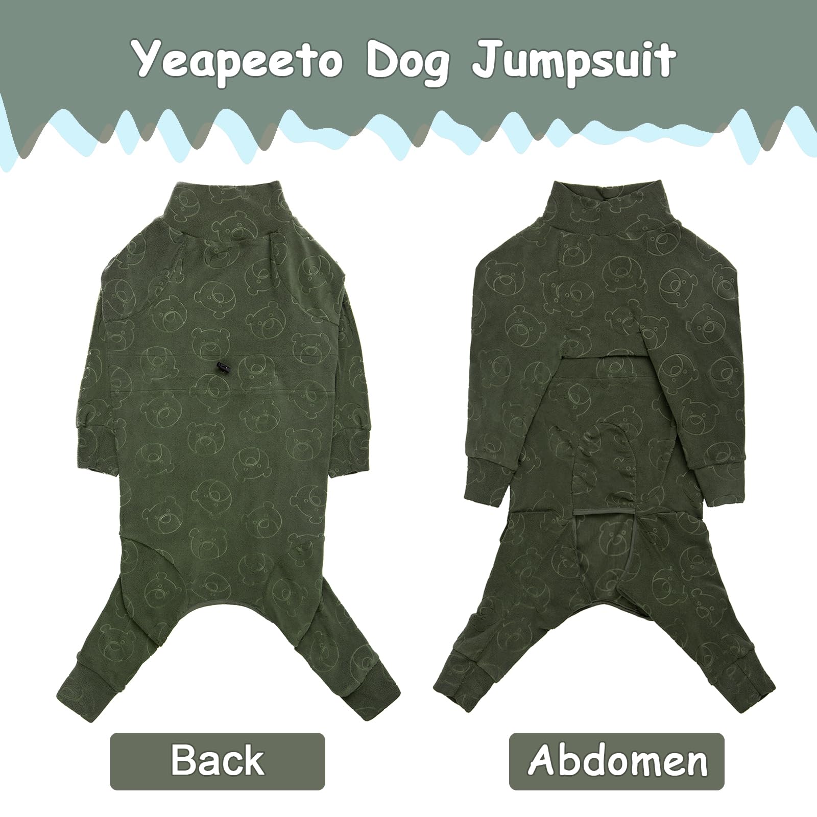 Diseño de cuatro patas Yeapeeto protege patas de corrientes de aire durante caminatas