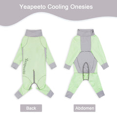 Ajuste seguro para las cuatro patas con el traje Yeapeeto.